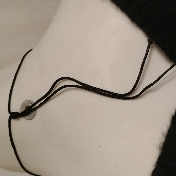 🦂 REAL brown scorpion in amber on adjustable rope necklace/choker - Picture 4 of 7